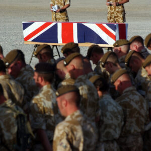 Service of Repatriation Captain Dave Hicks & Private Tony Rawson 1st Battalion The Royal Anglian Regiment