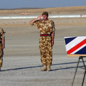 Service of Repatriation Captain Dave Hicks & Private Tony Rawson 1st Battalion The Royal Anglian Regiment