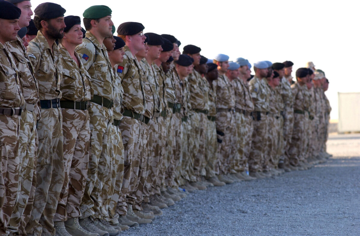 Service of Repatriation Captain Dave Hicks & Private Tony Rawson 1st Battalion The Royal Anglian Regiment