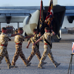 Service of Repatriation Captain Dave Hicks & Private Tony Rawson 1st Battalion The Royal Anglian Regiment