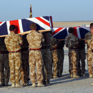 Service of Repatriation Captain Dave Hicks & Private Tony Rawson 1st Battalion The Royal Anglian Regiment