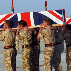 Service of Repatriation Captain Dave Hicks & Private Tony Rawson 1st Battalion The Royal Anglian Regiment