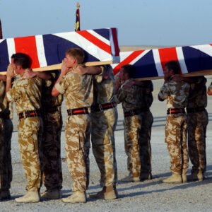Service of Repatriation Captain Dave Hicks & Private Tony Rawson 1st Battalion The Royal Anglian Regiment