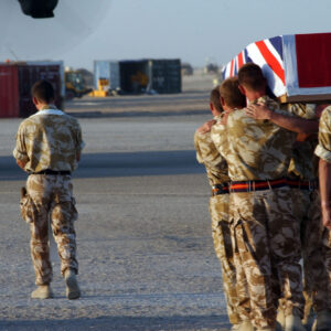 Service of Repatriation Captain Dave Hicks & Private Tony Rawson 1st Battalion The Royal Anglian Regiment
