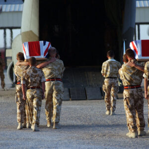 Service of Repatriation Captain Dave Hicks & Private Tony Rawson 1st Battalion The Royal Anglian Regiment
