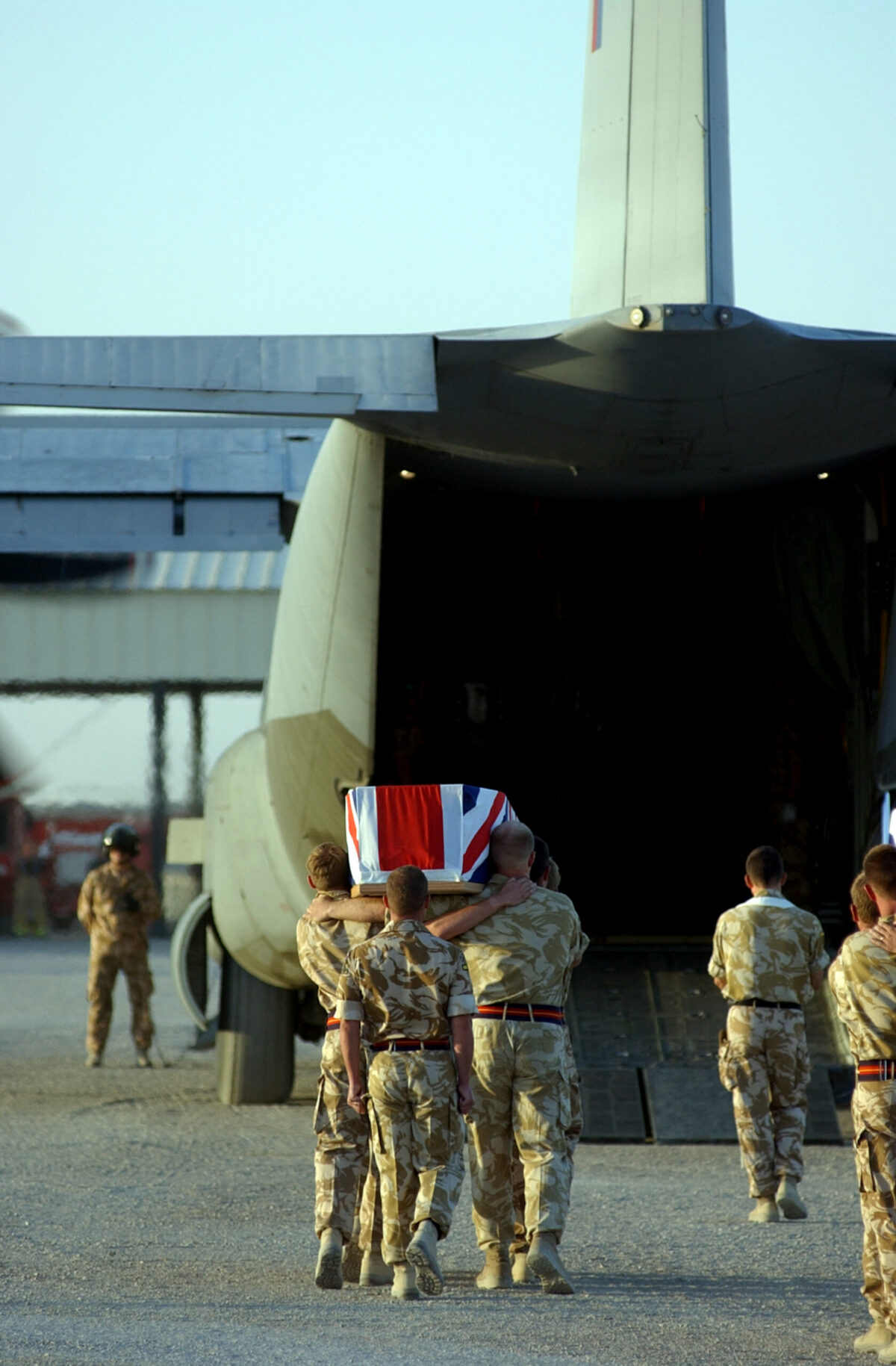 Service of Repatriation Captain Dave Hicks & Private Tony Rawson 1st Battalion The Royal Anglian Regiment