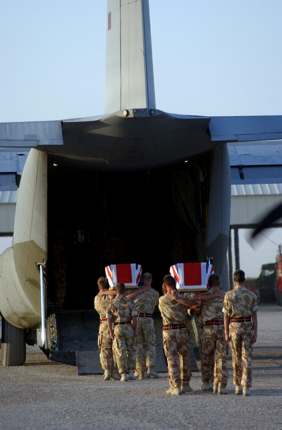 Service of Repatriation Captain Dave Hicks & Private Tony Rawson 1st Battalion The Royal Anglian Regiment Service of Repatriation Captain Dave Hicks & Private Tony Rawson 1st Battalion The Royal Anglian Regiment