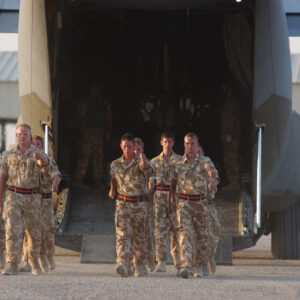 Service of Repatriation Captain Dave Hicks & Private Tony Rawson 1st Battalion The Royal Anglian Regiment
