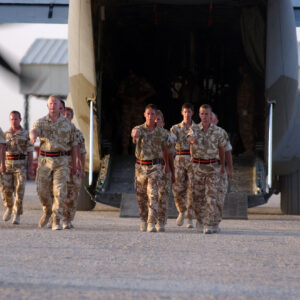 Service of Repatriation Captain Dave Hicks & Private Tony Rawson 1st Battalion The Royal Anglian Regiment