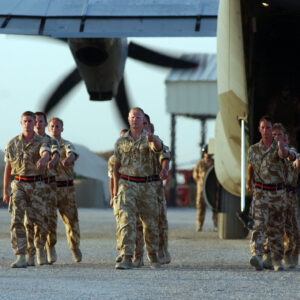 Service of Repatriation Captain Dave Hicks & Private Tony Rawson 1st Battalion The Royal Anglian Regiment