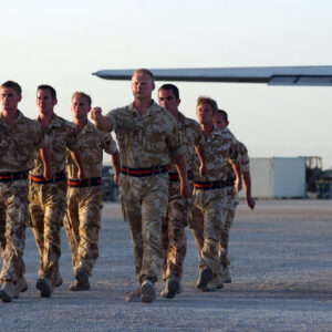 Service of Repatriation Captain Dave Hicks & Private Tony Rawson 1st Battalion The Royal Anglian Regiment