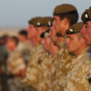 Service of Repatriation Captain Dave Hicks & Private Tony Rawson 1st Battalion The Royal Anglian Regiment