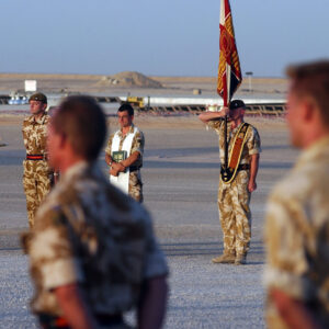 Service of Repatriation Captain Dave Hicks & Private Tony Rawson 1st Battalion The Royal Anglian Regiment