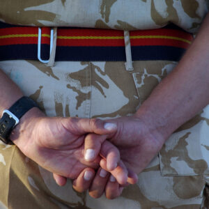 Service of Repatriation Captain Dave Hicks & Private Tony Rawson 1st Battalion The Royal Anglian Regiment
