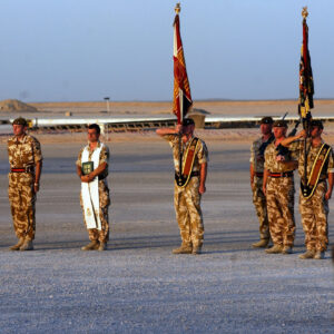 Service of Repatriation Captain Dave Hicks & Private Tony Rawson 1st Battalion The Royal Anglian Regiment