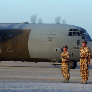 Service of Repatriation Captain Dave Hicks & Private Tony Rawson 1st Battalion The Royal Anglian Regiment
