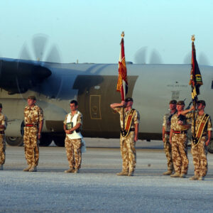 Service of Repatriation Captain Dave Hicks & Private Tony Rawson 1st Battalion The Royal Anglian Regiment