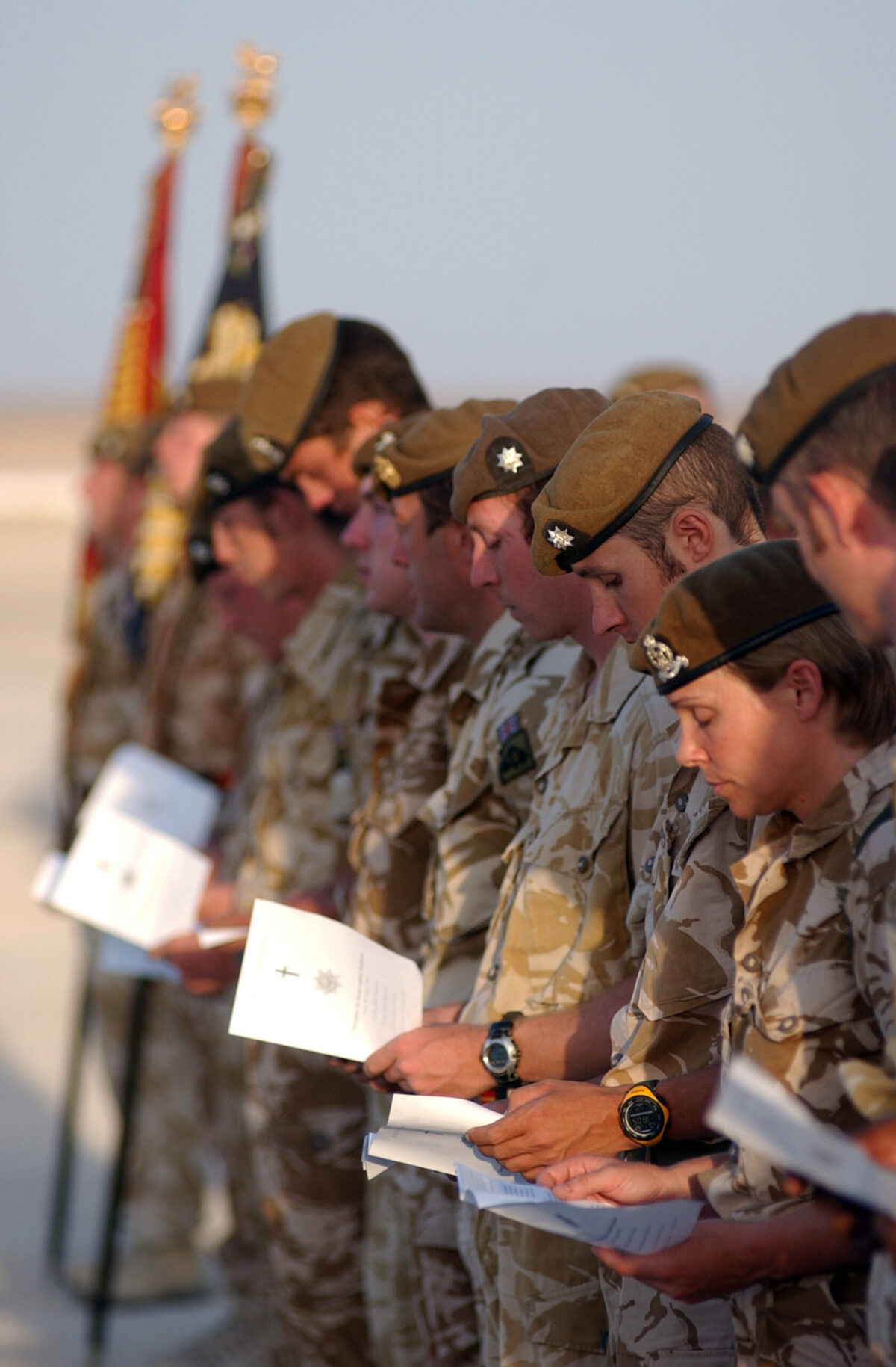 Privates Aaron James McClure, Robert Graham Foster and John Thrumble from 1st Battalion The Royal Anglian Regiment who were killed in Afghanistan on Thursday 23 August 2007.