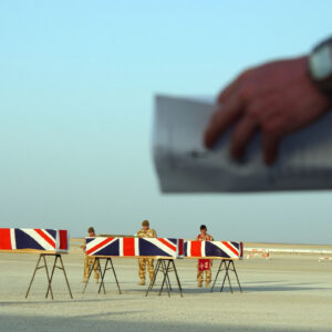Privates Aaron James McClure, Robert Graham Foster and John Thrumble from 1st Battalion The Royal Anglian Regiment who were killed in Afghanistan on Thursday 23 August 2007.