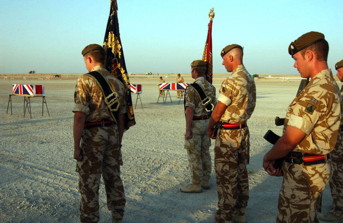 Privates Aaron James McClure, Robert Graham Foster and John Thrumble from 1st Battalion The Royal Anglian Regiment who were killed in Afghanistan on Thursday 23 August 2007.