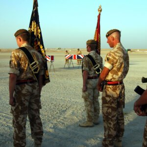 Privates Aaron James McClure, Robert Graham Foster and John Thrumble from 1st Battalion The Royal Anglian Regiment who were killed in Afghanistan on Thursday 23 August 2007.