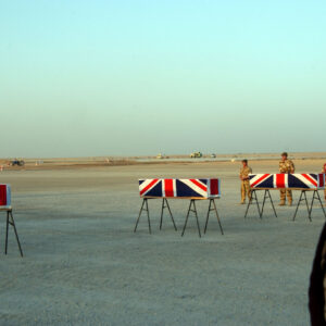 Privates Aaron James McClure, Robert Graham Foster and John Thrumble from 1st Battalion The Royal Anglian Regiment who were killed in Afghanistan on Thursday 23 August 2007.