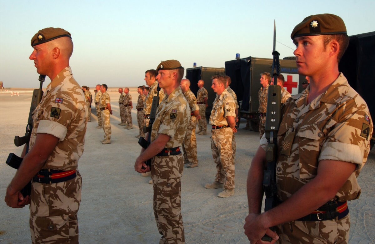 Privates Aaron James McClure, Robert Graham Foster and John Thrumble from 1st Battalion The Royal Anglian Regiment who were killed in Afghanistan on Thursday 23 August 2007.