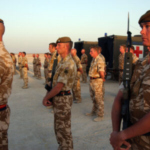 Privates Aaron James McClure, Robert Graham Foster and John Thrumble from 1st Battalion The Royal Anglian Regiment who were killed in Afghanistan on Thursday 23 August 2007.