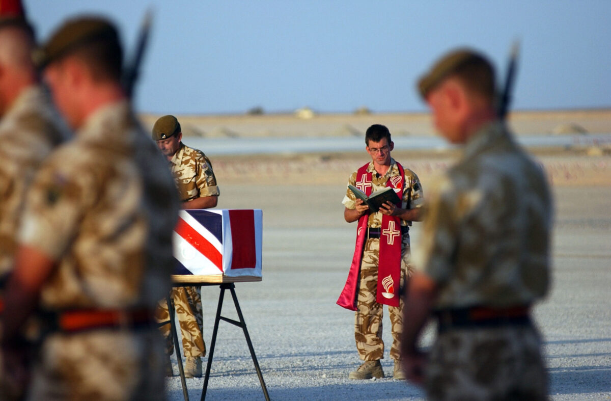Privates Aaron James McClure, Robert Graham Foster and John Thrumble from 1st Battalion The Royal Anglian Regiment who were killed in Afghanistan on Thursday 23 August 2007.