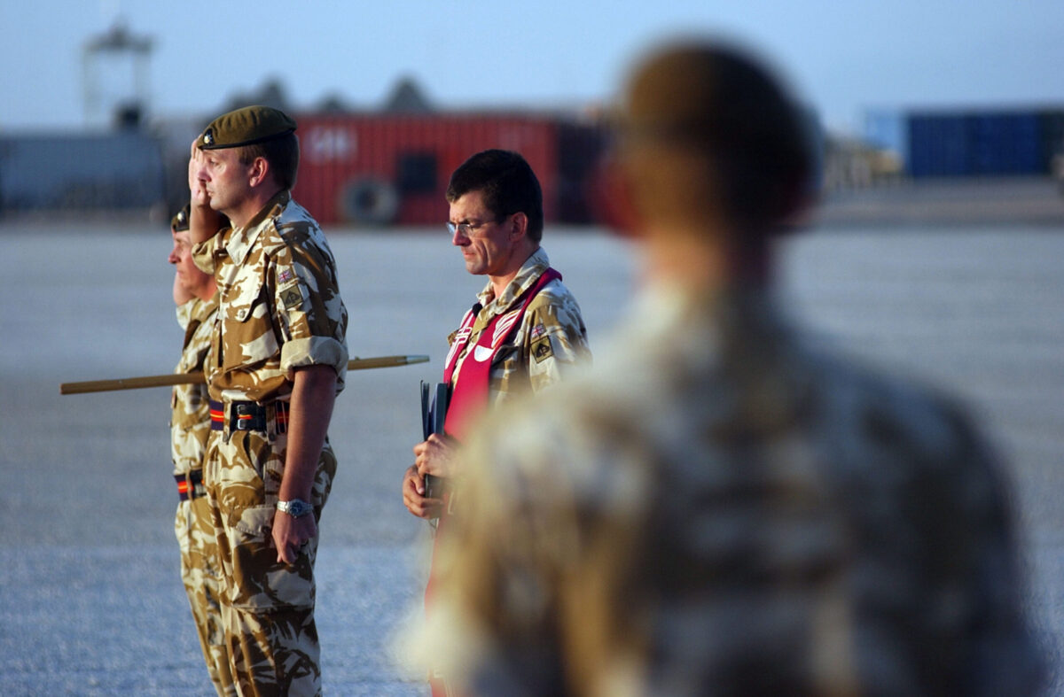 Privates Aaron James McClure, Robert Graham Foster and John Thrumble from 1st Battalion The Royal Anglian Regiment who were killed in Afghanistan on Thursday 23 August 2007.