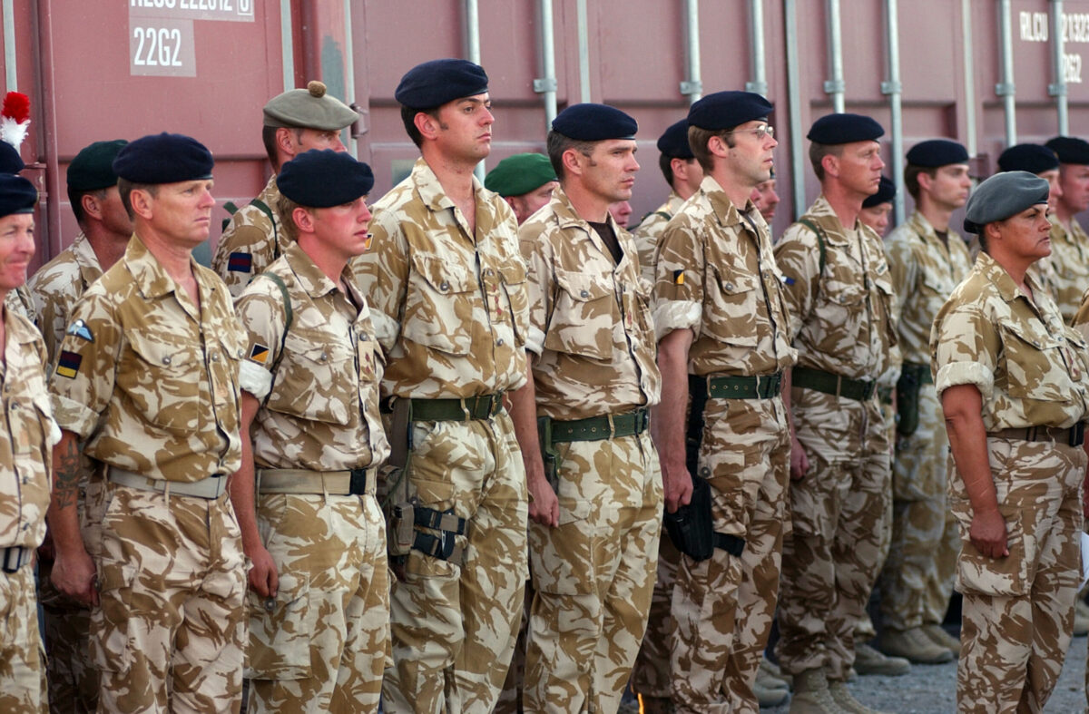 Privates Aaron James McClure, Robert Graham Foster and John Thrumble from 1st Battalion The Royal Anglian Regiment who were killed in Afghanistan on Thursday 23 August 2007.