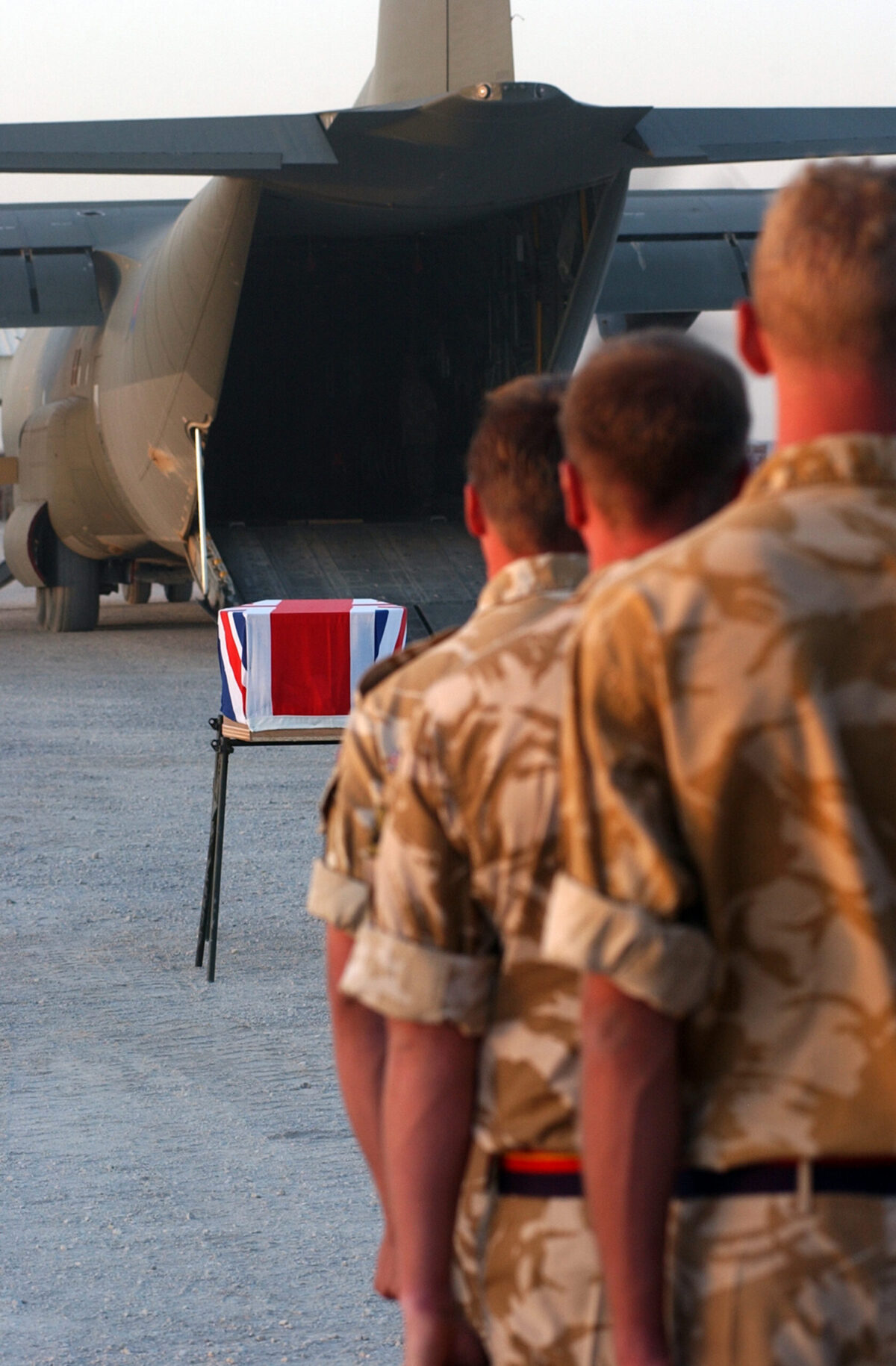 Privates Aaron James McClure, Robert Graham Foster and John Thrumble from 1st Battalion The Royal Anglian Regiment who were killed in Afghanistan on Thursday 23 August 2007.
