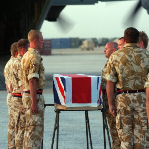 Privates Aaron James McClure, Robert Graham Foster and John Thrumble from 1st Battalion The Royal Anglian Regiment who were killed in Afghanistan on Thursday 23 August 2007.
