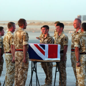 Privates Aaron James McClure, Robert Graham Foster and John Thrumble from 1st Battalion The Royal Anglian Regiment who were killed in Afghanistan on Thursday 23 August 2007.