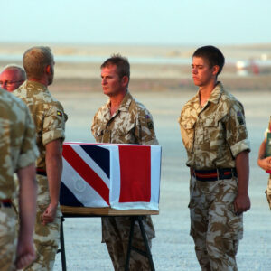 Privates Aaron James McClure, Robert Graham Foster and John Thrumble from 1st Battalion The Royal Anglian Regiment who were killed in Afghanistan on Thursday 23 August 2007.
