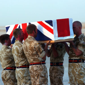 Privates Aaron James McClure, Robert Graham Foster and John Thrumble from 1st Battalion The Royal Anglian Regiment who were killed in Afghanistan on Thursday 23 August 2007.