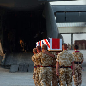 Privates Aaron James McClure, Robert Graham Foster and John Thrumble from 1st Battalion The Royal Anglian Regiment who were killed in Afghanistan on Thursday 23 August 2007.
