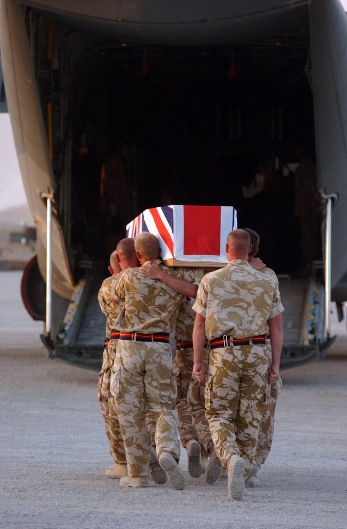 Privates Aaron James McClure, Robert Graham Foster and John Thrumble from 1st Battalion The Royal Anglian Regiment who were killed in Afghanistan on Thursday 23 August 2007.