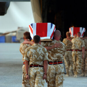 Privates Aaron James McClure, Robert Graham Foster and John Thrumble from 1st Battalion The Royal Anglian Regiment who were killed in Afghanistan on Thursday 23 August 2007.