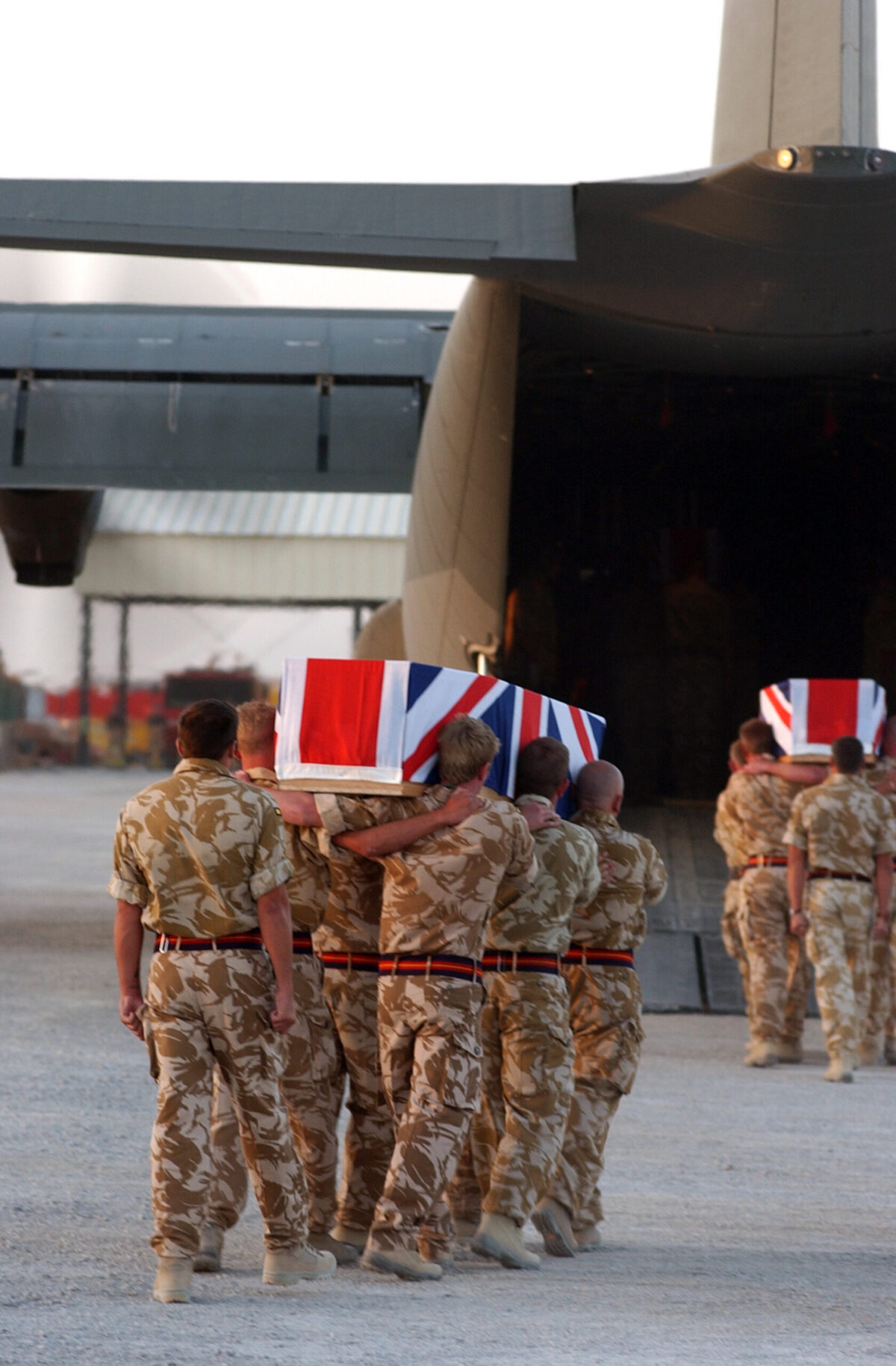 Privates Aaron James McClure, Robert Graham Foster and John Thrumble from 1st Battalion The Royal Anglian Regiment who were killed in Afghanistan on Thursday 23 August 2007.