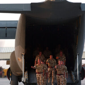 Privates Aaron James McClure, Robert Graham Foster and John Thrumble from 1st Battalion The Royal Anglian Regiment who were killed in Afghanistan on Thursday 23 August 2007.