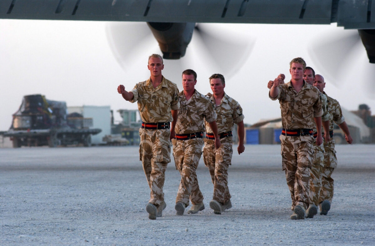 Privates Aaron James McClure, Robert Graham Foster and John Thrumble from 1st Battalion The Royal Anglian Regiment who were killed in Afghanistan on Thursday 23 August 2007.