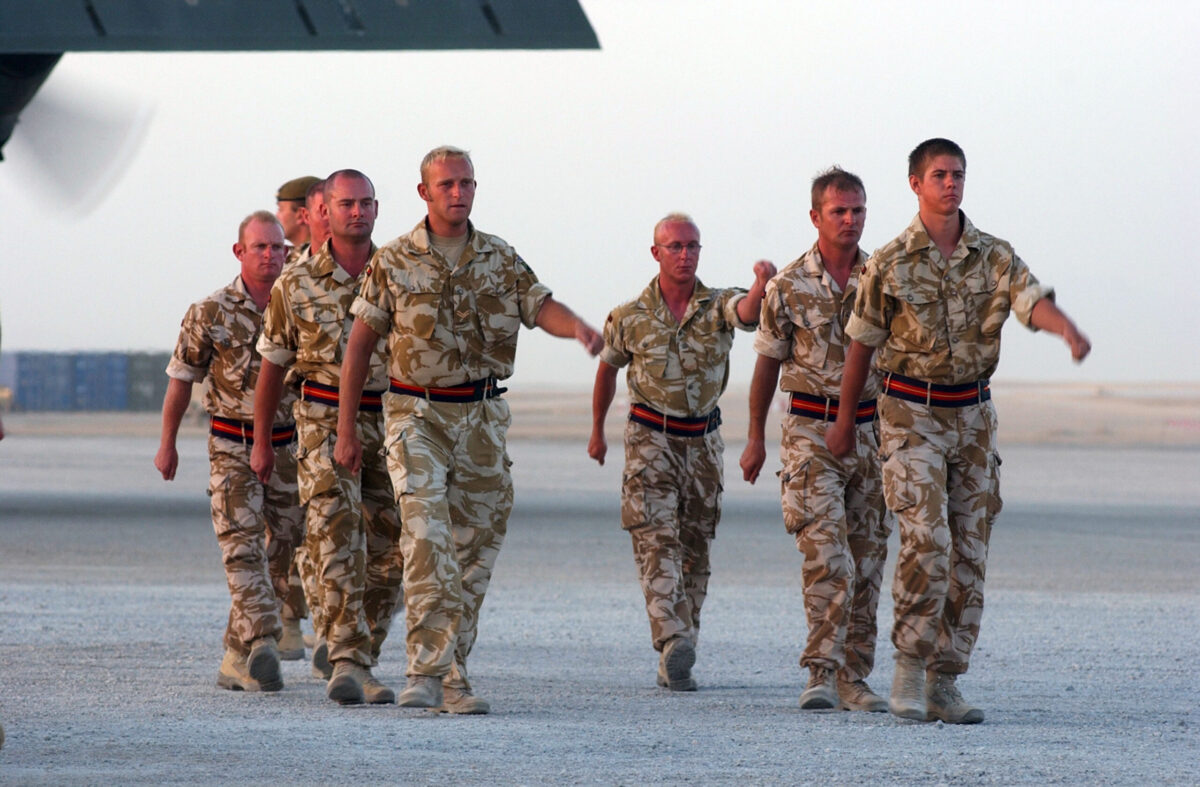Privates Aaron James McClure, Robert Graham Foster and John Thrumble from 1st Battalion The Royal Anglian Regiment who were killed in Afghanistan on Thursday 23 August 2007.