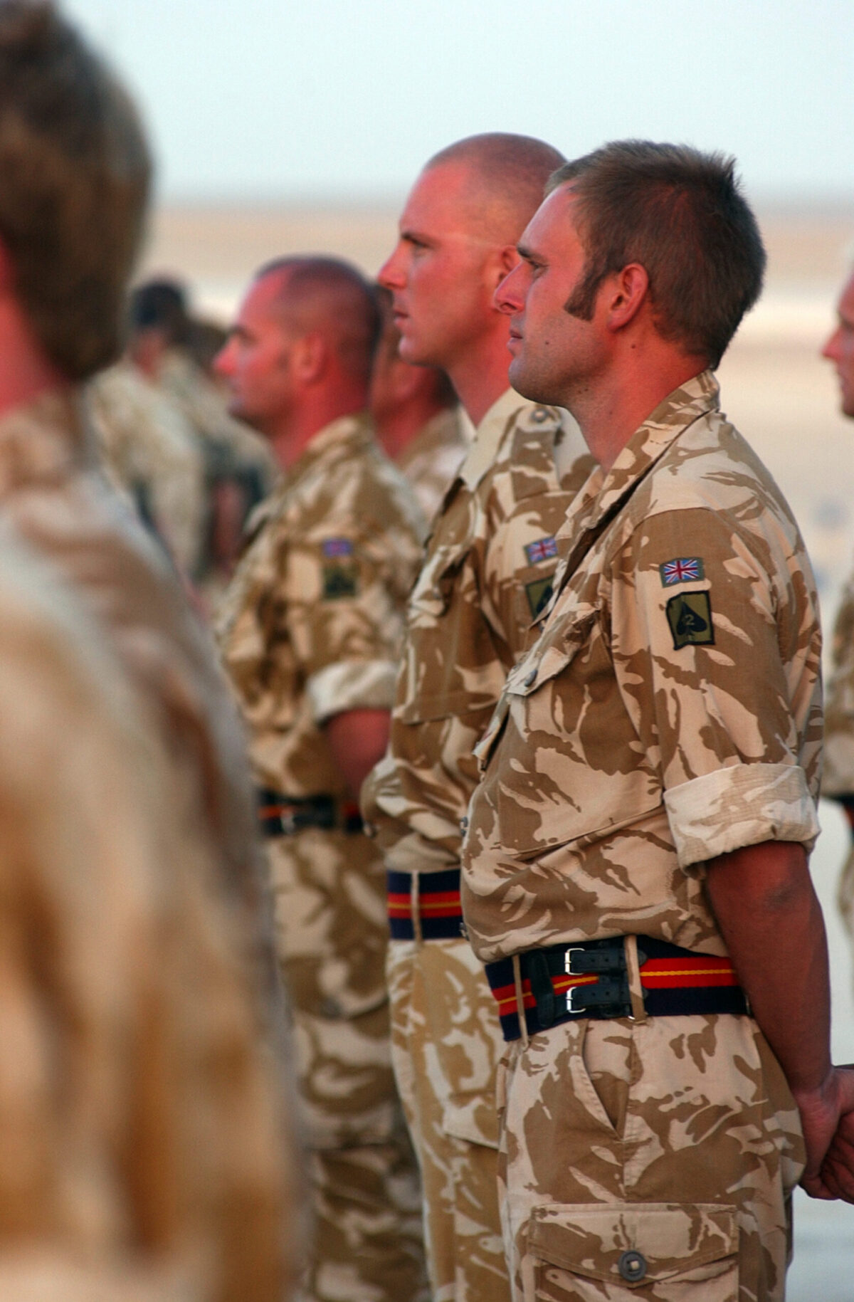 Privates Aaron James McClure, Robert Graham Foster and John Thrumble from 1st Battalion The Royal Anglian Regiment who were killed in Afghanistan on Thursday 23 August 2007.