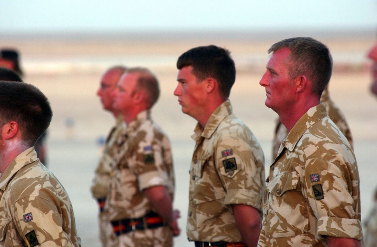 Privates Aaron James McClure, Robert Graham Foster and John Thrumble from 1st Battalion The Royal Anglian Regiment who were killed in Afghanistan on Thursday 23 August 2007.