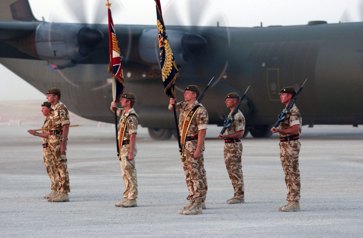 Privates Aaron James McClure, Robert Graham Foster and John Thrumble from 1st Battalion The Royal Anglian Regiment who were killed in Afghanistan on Thursday 23 August 2007.