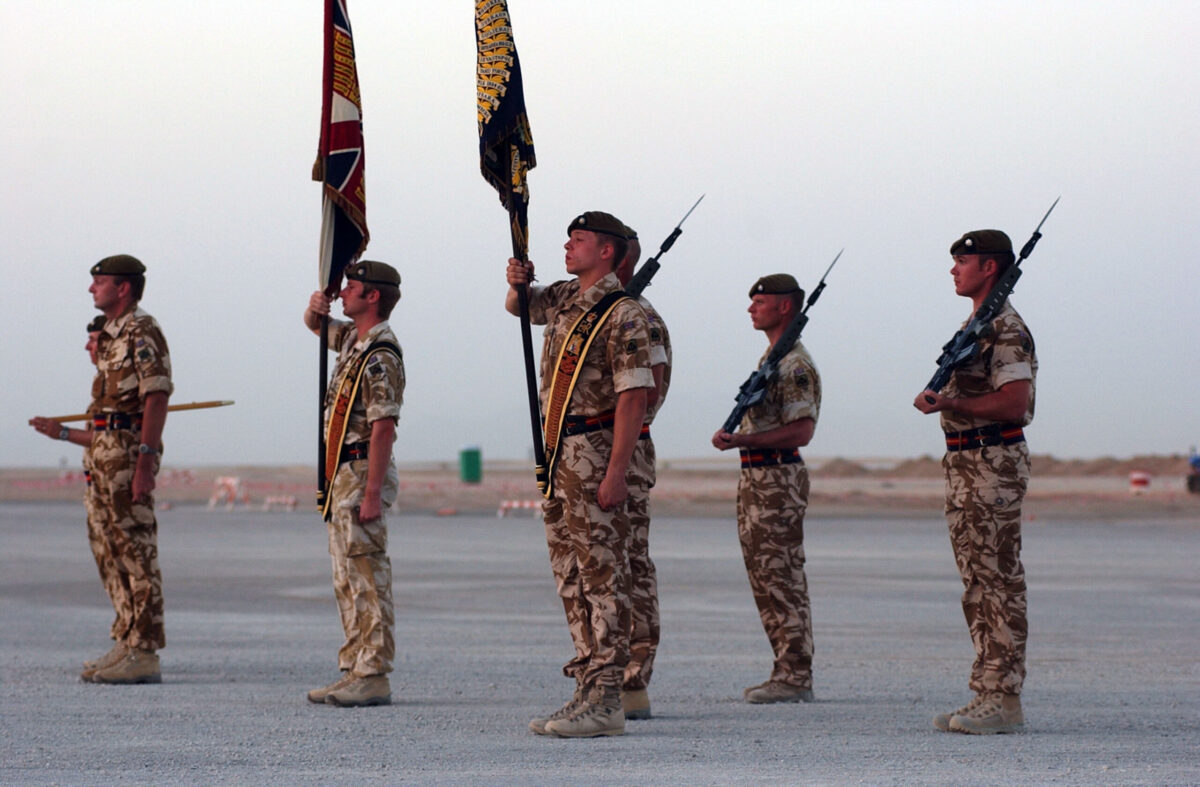 Privates Aaron James McClure, Robert Graham Foster and John Thrumble from 1st Battalion The Royal Anglian Regiment who were killed in Afghanistan on Thursday 23 August 2007.