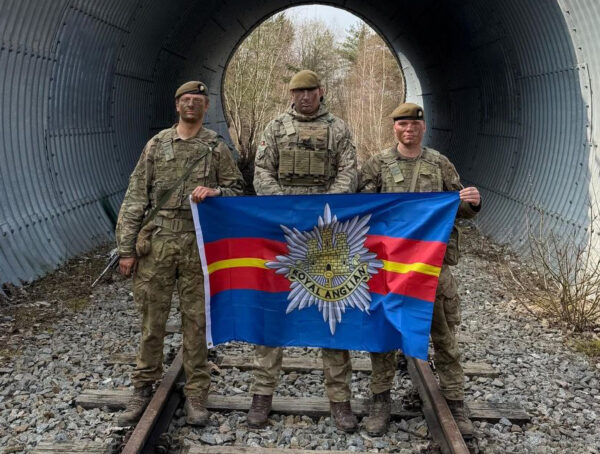 New Royal Anglians Officers complete training in Germany