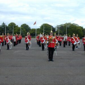 The Queens Birthday Parade at the British Embassy Kabul 2007