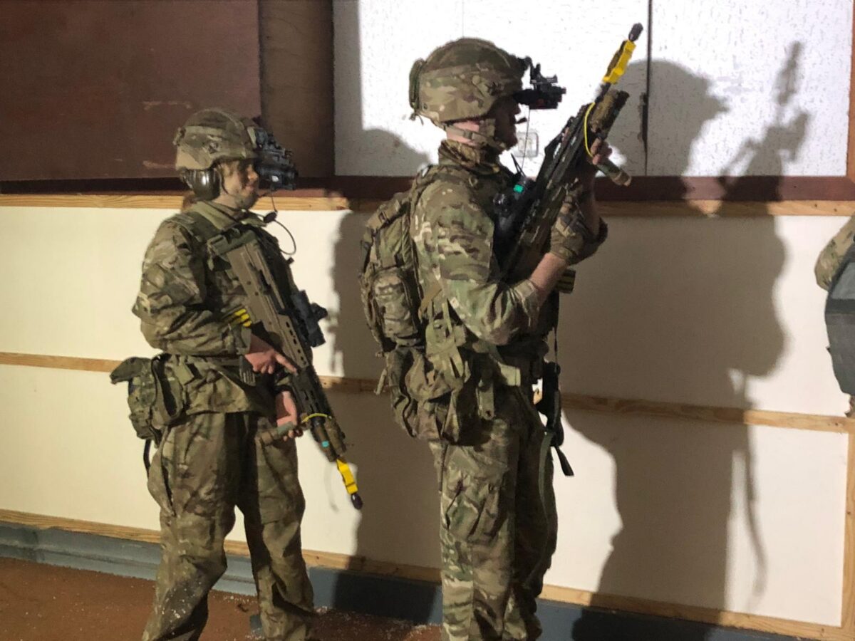 1, 3 and 5 Companys, Royal Anglian Regiment (Army Reserve), came together to train under direction of Warrant Officer Class Two Howe and Warrant Officer Class Two Butcher. They covered a range of objectives up to Platoon level skills. This was an opportunity to consolidate skills from Exercise RHINO HEART 25 and introduce or revise skills required for the Battalions Overseas Training Exercise, taking place in Denmark in October. The training took place at Rock Barracks in Woodbridge, which offers unorthodox training opportunities on the now abandoned airfield. Raids were the focus alongside key CIS capabilities with additional Individual Training Requirements being completed.
